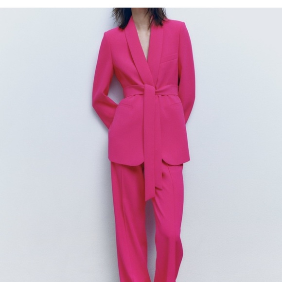 NWT! Zara Fuchsia Blazer! Size XS! - Picture 11 of 13